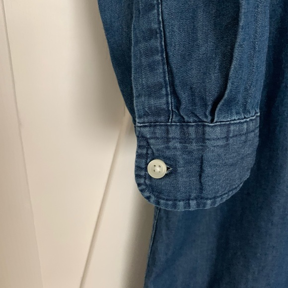 Old Navy Chambray Shirt Dress (M) - Picture 4 of 9